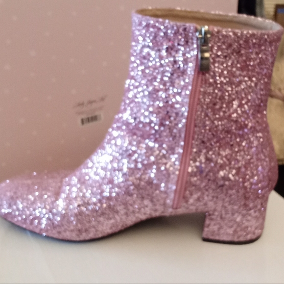 Pink Glitter Boots - Picture 3 of 5